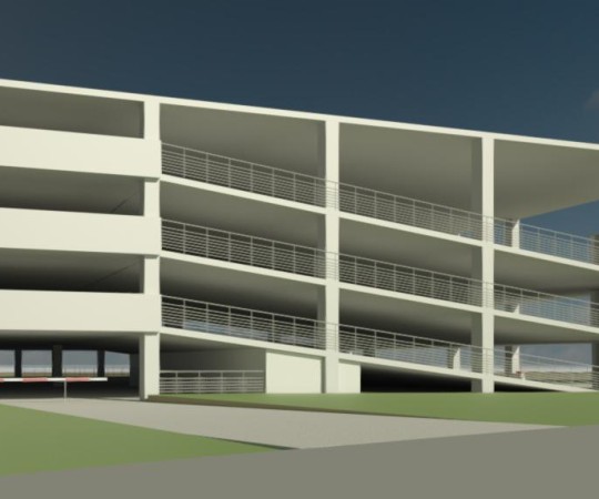 Mexican Consulate Parking Dallas_IBS_-_CAMUZ_BIM/VDC Services_Architecture-Structure_thumbnail